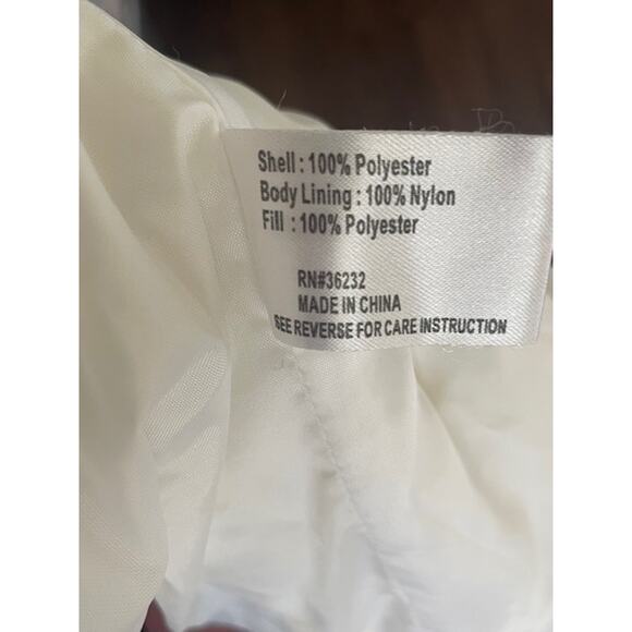 Gallery Women's Size Large White‎ Winter Jacket - Picture 5 of 5